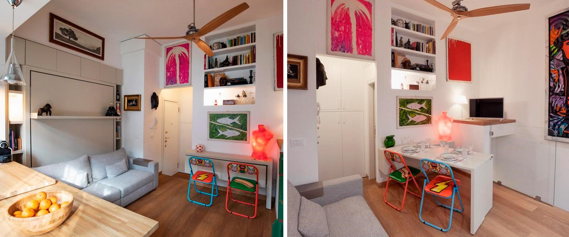 Clei An extra room for Giulia and Camilla: how to turn a one-bedroom house into a two-bedroom house