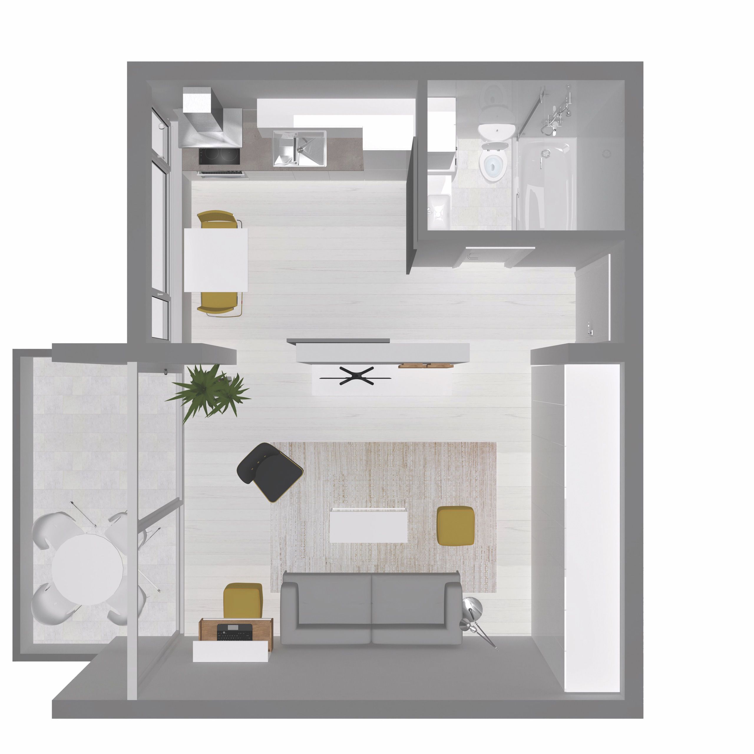 Dizz Concept Pop-up kitchen PIA VISS