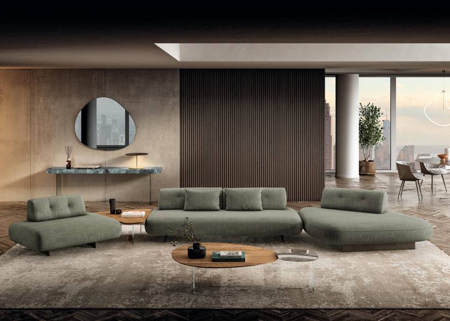 Lago Armless sofa