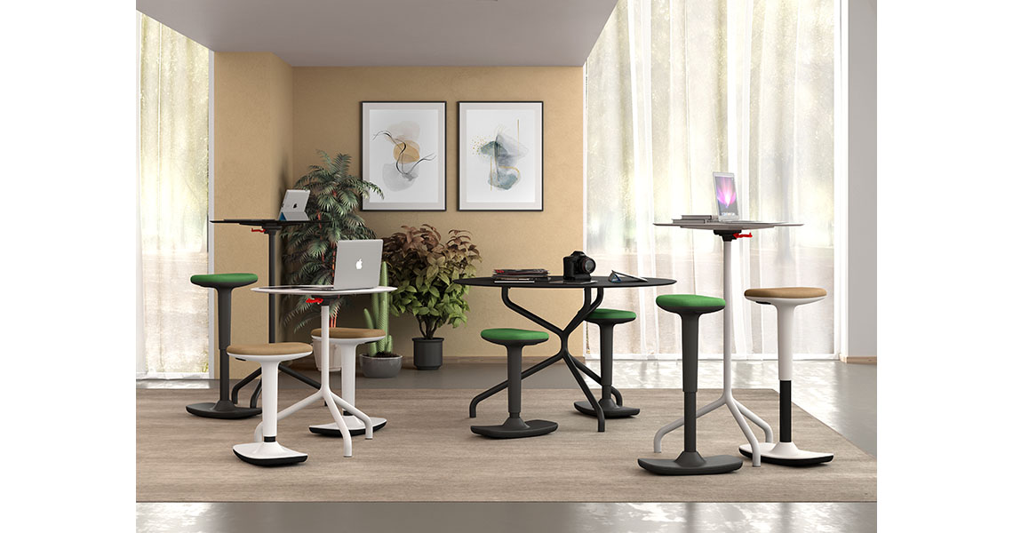 Leyform ROCKER STOOLS FOR STAND-UP WORKSTATIONS