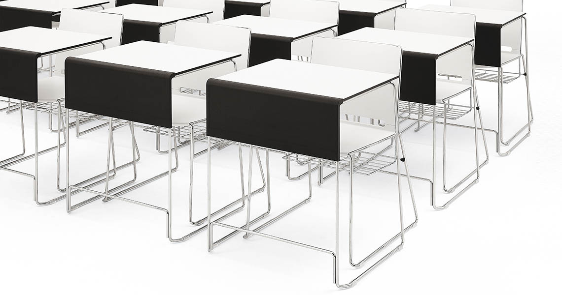 Leyform SINGLE-SEATER TABLES FOR TRAINING ROOMS