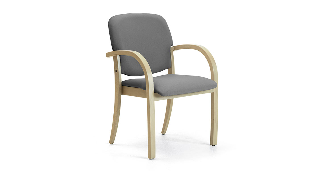 Leyform Timber frame stacking chairs