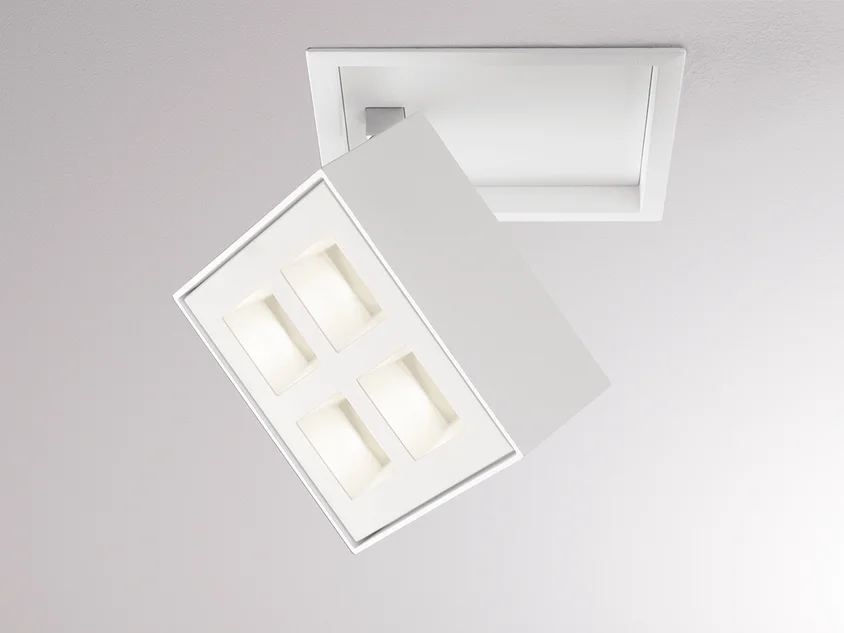 Molto Luce Grid Semi Recessed