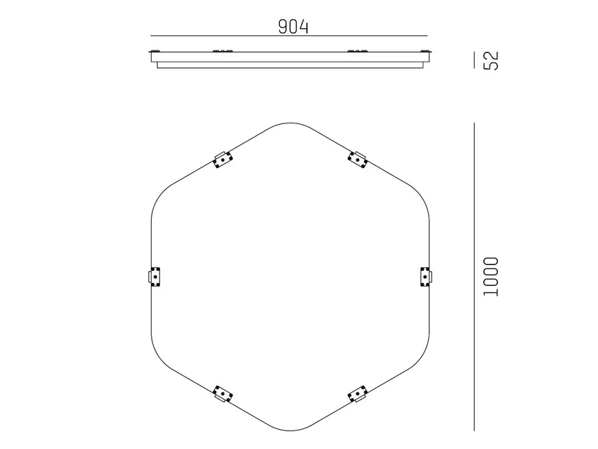 Molto Luce Lon Inlay Hex 1000 – Bild 2
