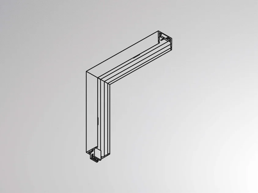Molto Luce Magnetics Eckverbinder Wand-Decke