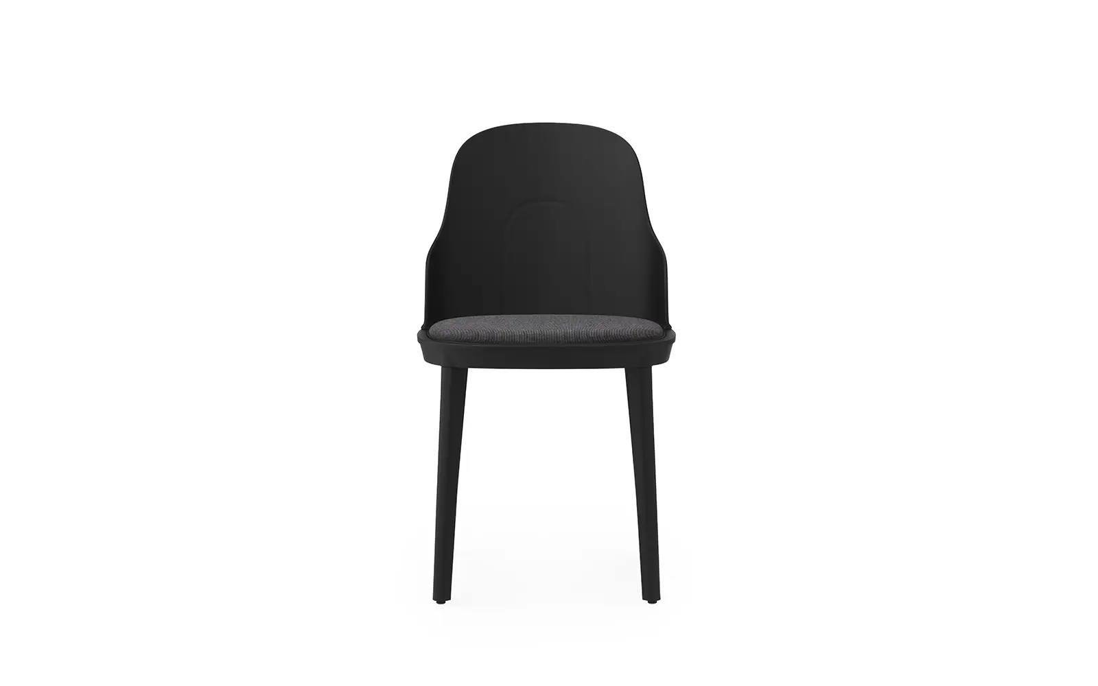 Normann Copenhagen Allez Stuhl gepolstert Canvas, schwarz/polypropylen – Bild 2