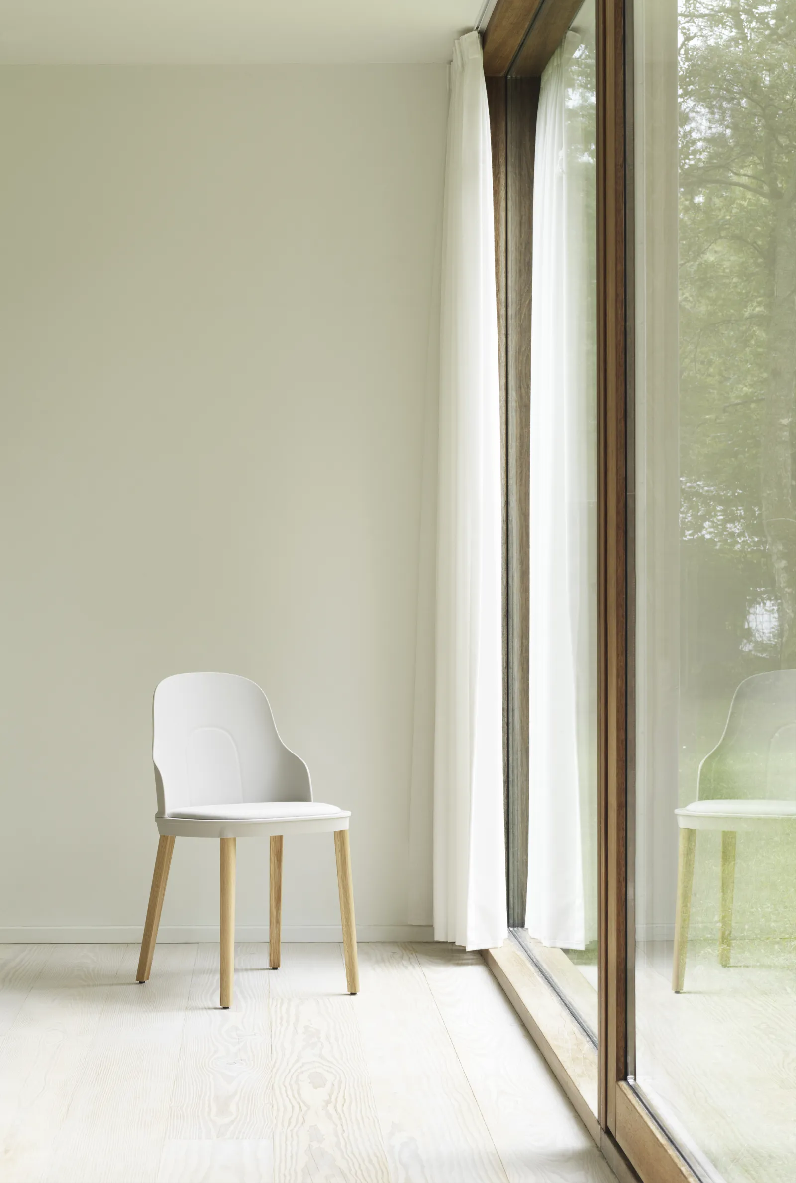 Normann Copenhagen Allez Stuhl gepolstert Canvas, schwarz/polypropylen – Bild 5