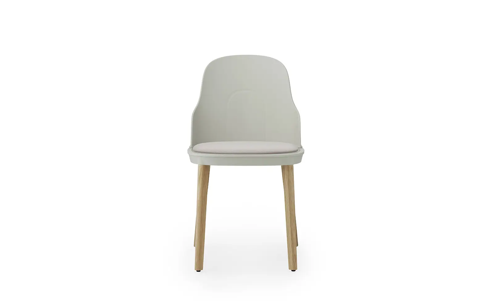 Normann Copenhagen Allez Stuhl gepolstert Canvas, warmes grau/eiche – Bild 2