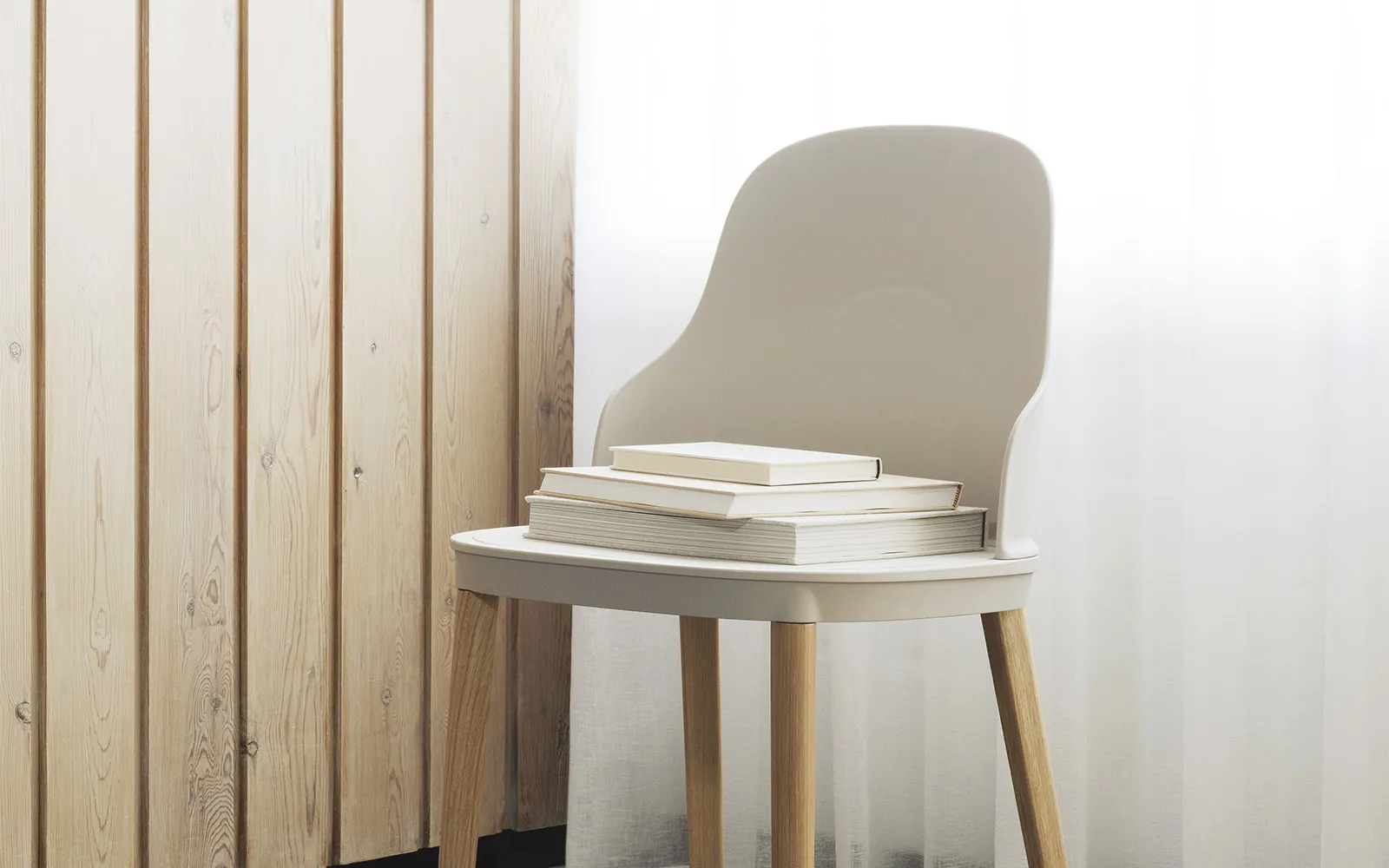Normann Copenhagen Allez stuhl, grau/eiche – Bild 6