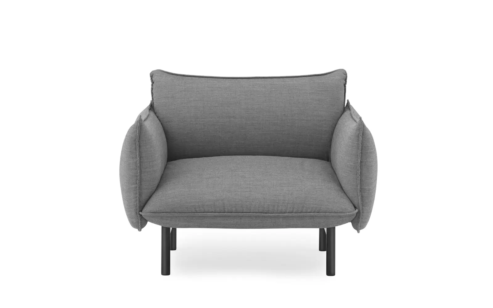 Normann Copenhagen Ark Sessel Schwarz stahl Canvas – Bild 2
