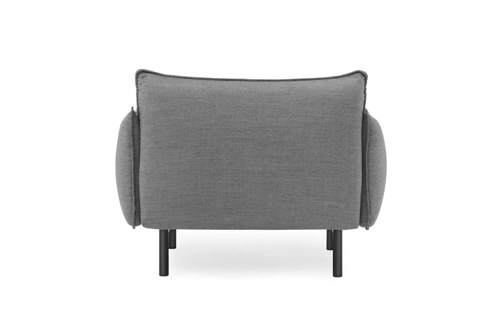 Normann Copenhagen Ark Sessel Schwarz stahl Canvas – Bild 5