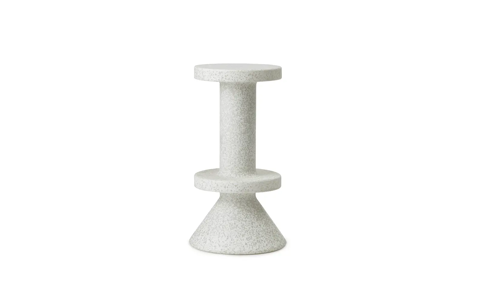 Normann Copenhagen Bit barstol 75 cm hvid / hvid