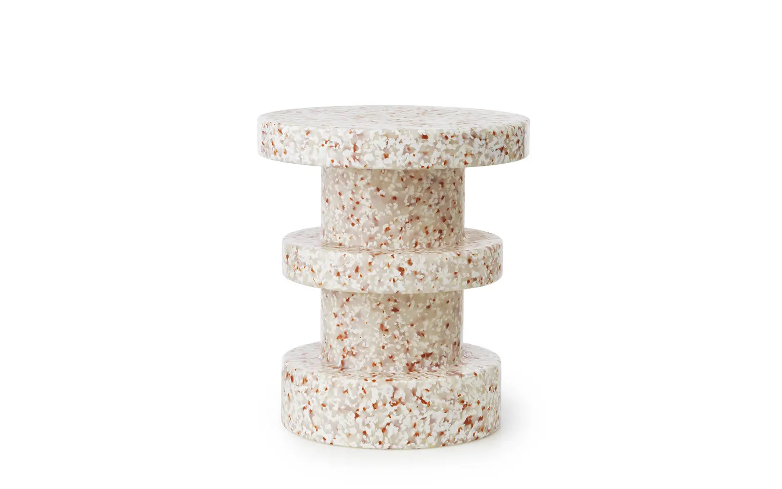 Normann Copenhagen Bit Hocker Stack Weiß