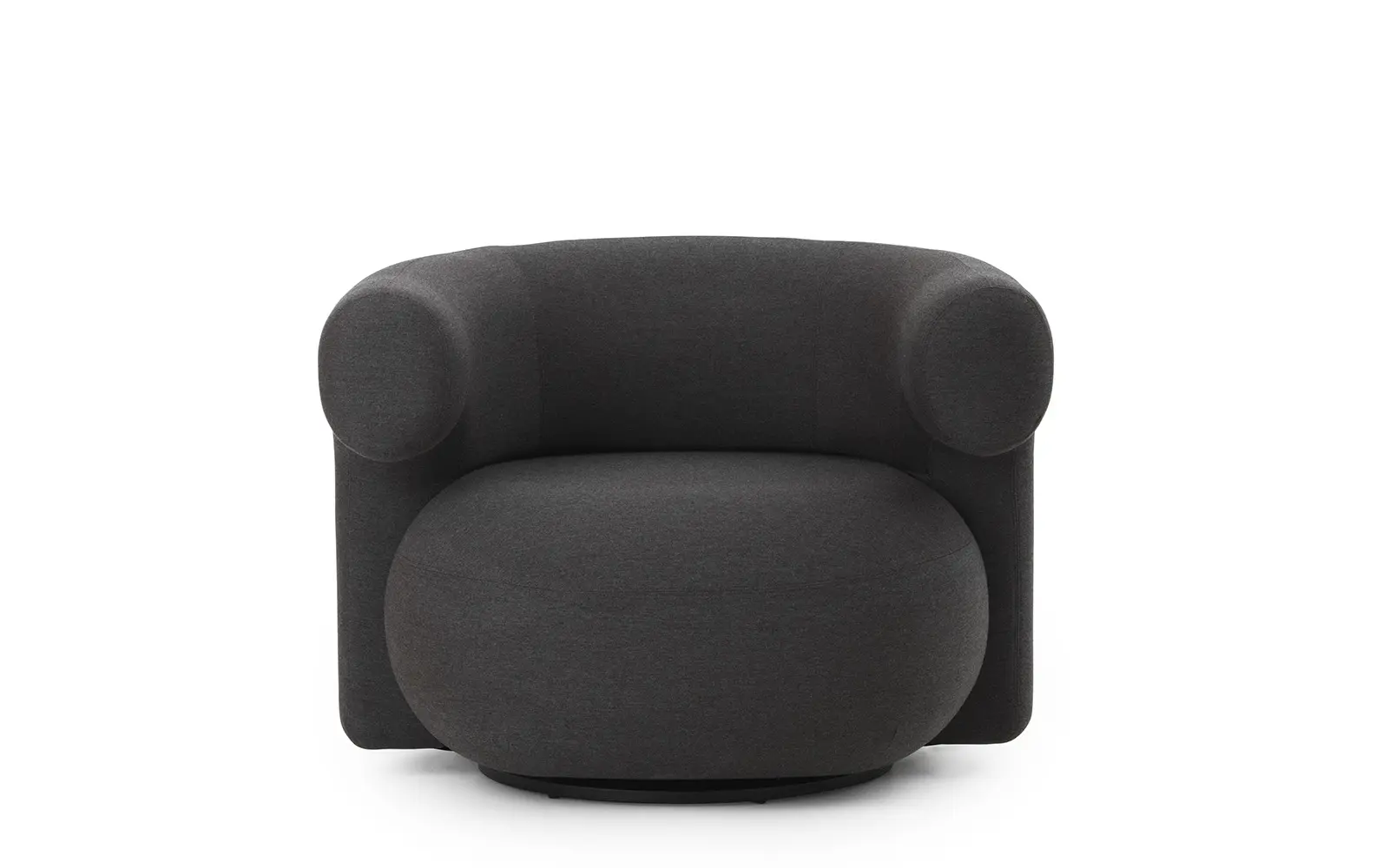 Normann Copenhagen Burra Lounge-Sessel mit Rückdrehefunktion Outdoor Natté – Bild 2