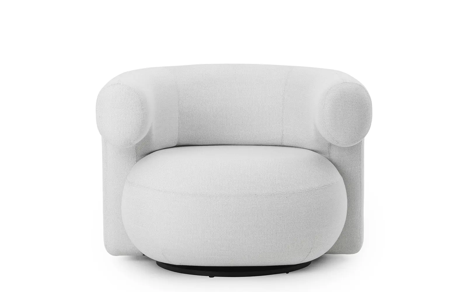 Normann Copenhagen Burra Lounge-Sessel mit Rückdrehefunktion Outdoor Savane – Bild 2