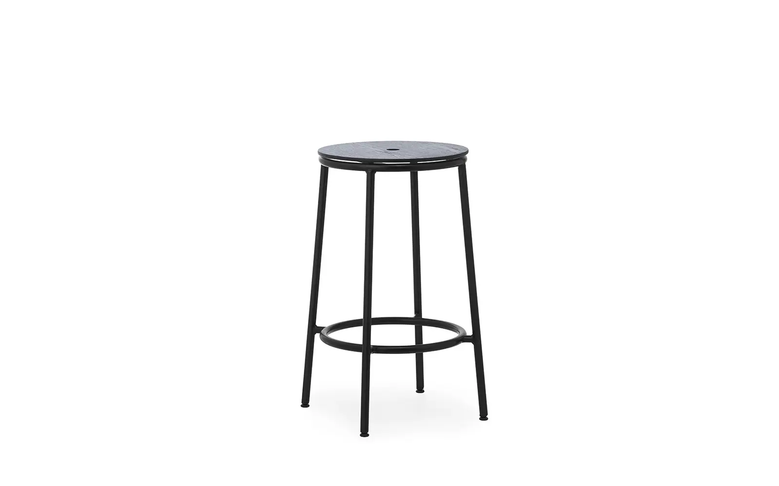 Normann Copenhagen Circa Barstool 65 cm Black Oak