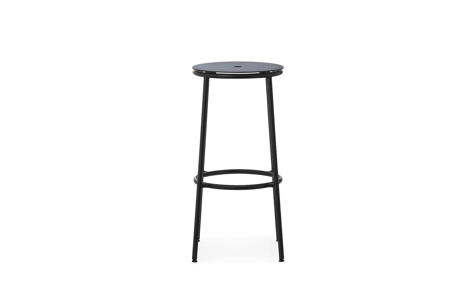 Normann Copenhagen Circa Barstool 75 cm Black Aluminum – Bild 2