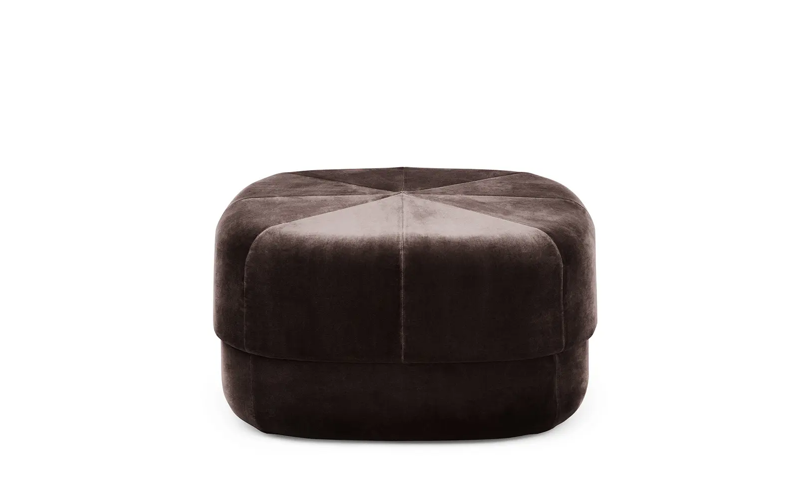 Normann Copenhagen Circus Pouf Velour Groß Kaffee