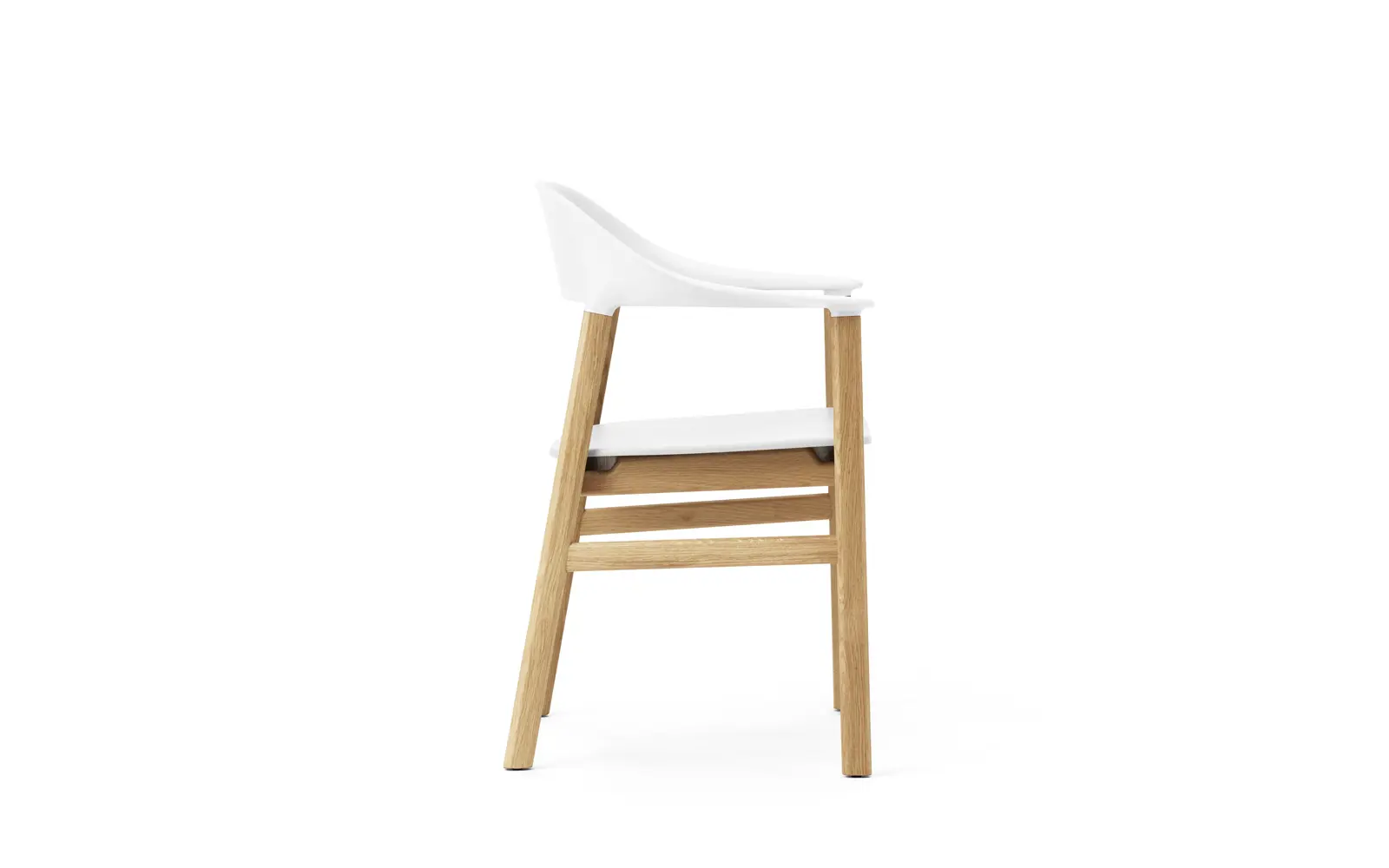 Normann Copenhagen Herit Armchair Oak White – Bild 3