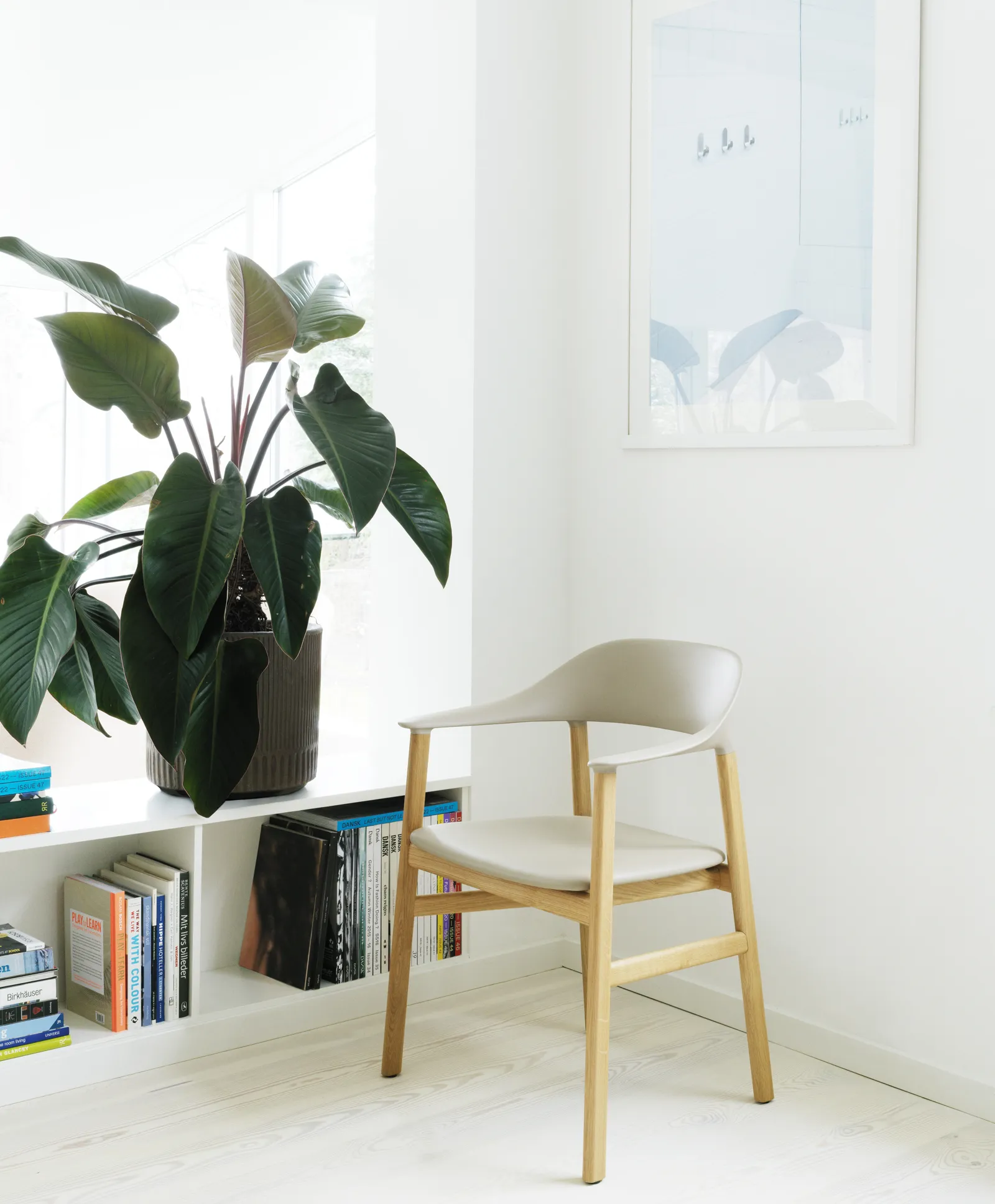 Normann Copenhagen Herit Armchair Upholstery Oak Remix Sand – Bild 6
