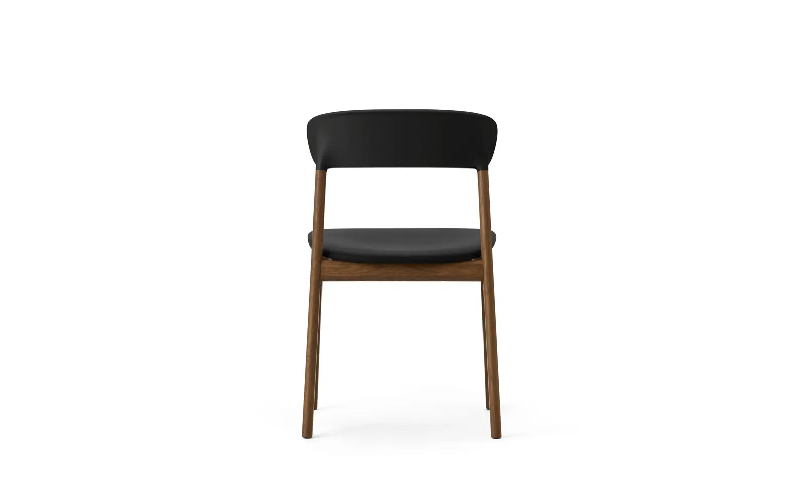 Normann Copenhagen Herit Chair Upholstery Smoked Oak Spectrum Leather Black – Bild 4