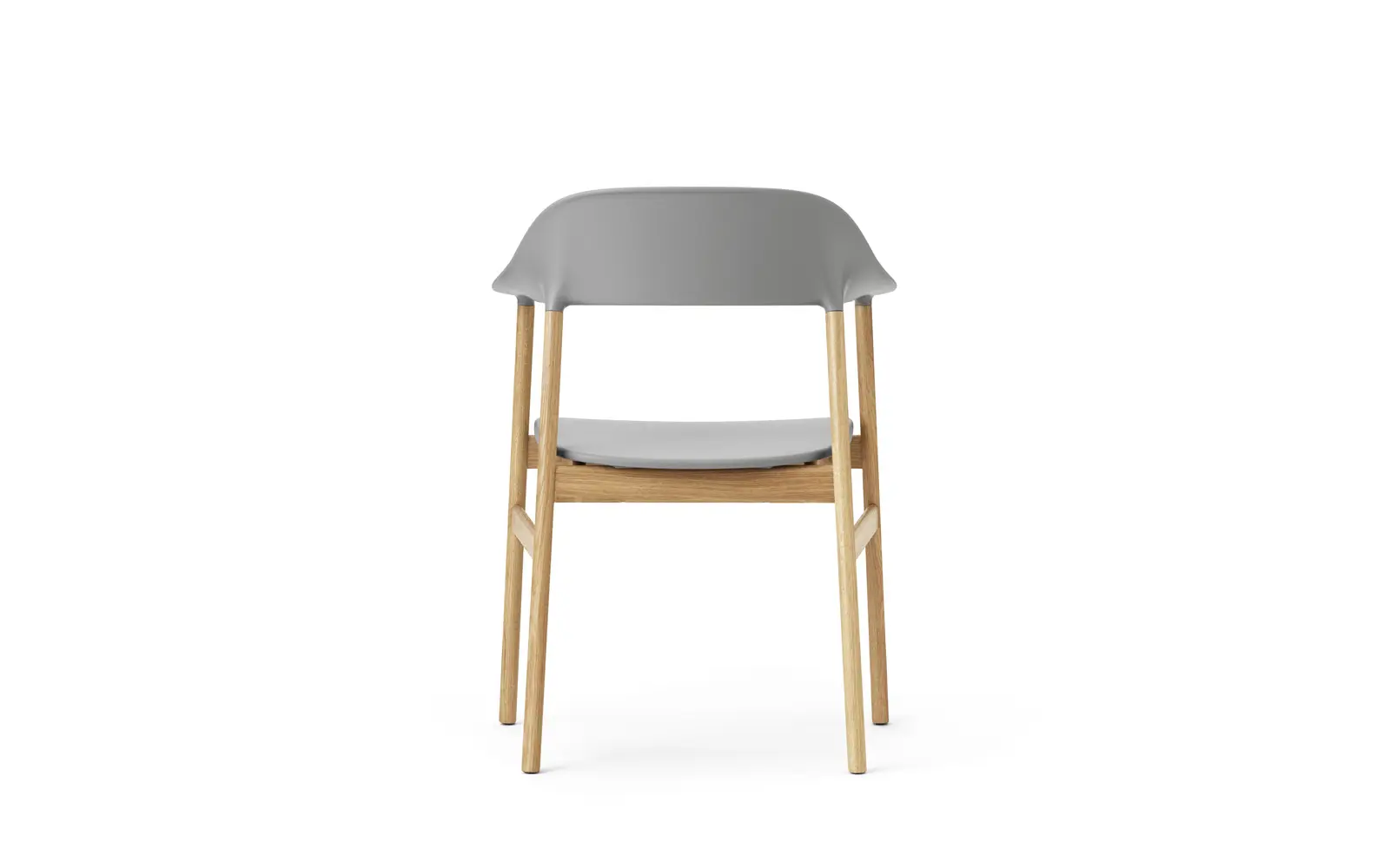 Normann Copenhagen Herit Lehnstuhl Eiche grau – Bild 4