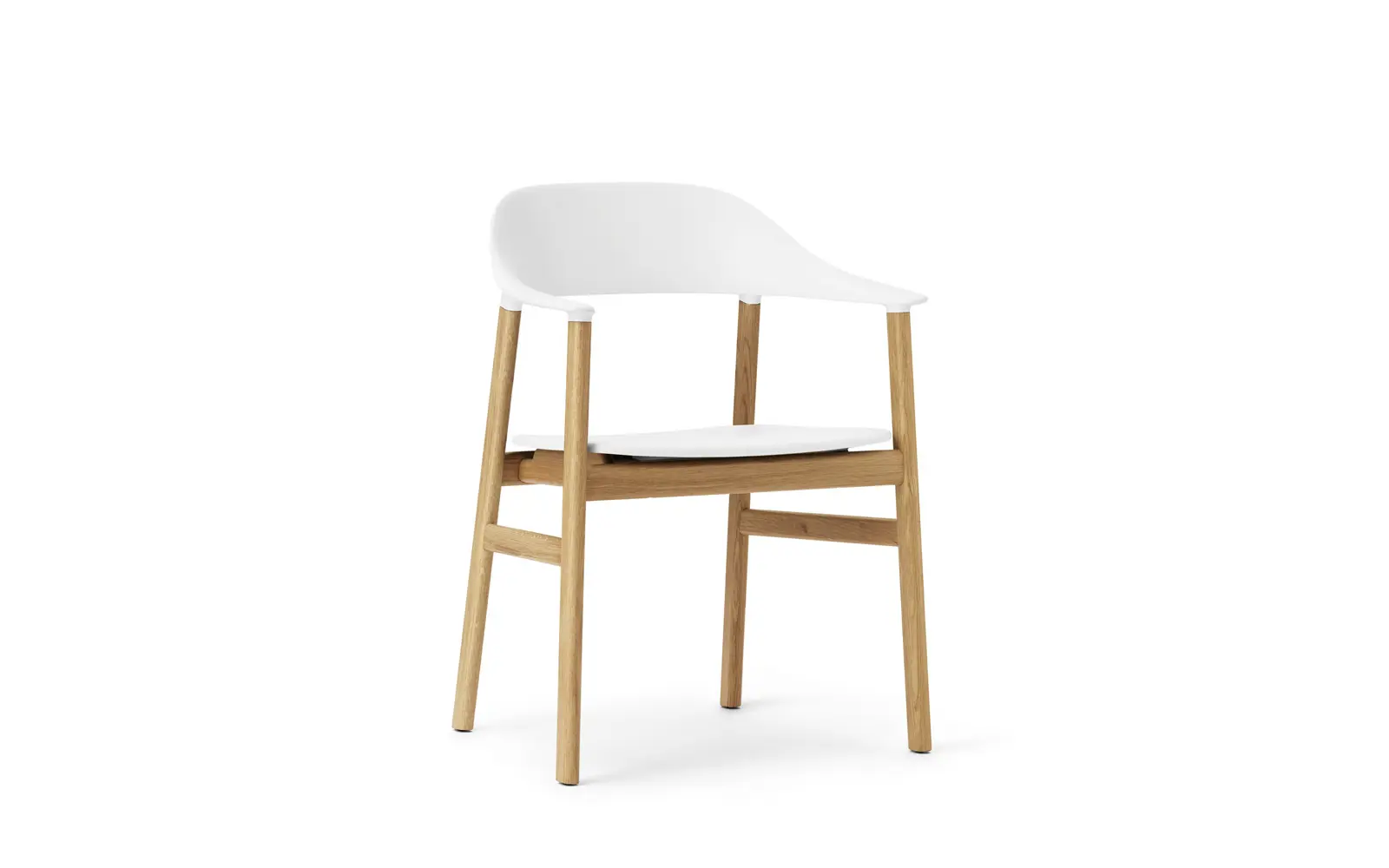 Normann Copenhagen Herit Lehnstuhl Eiche weiß
