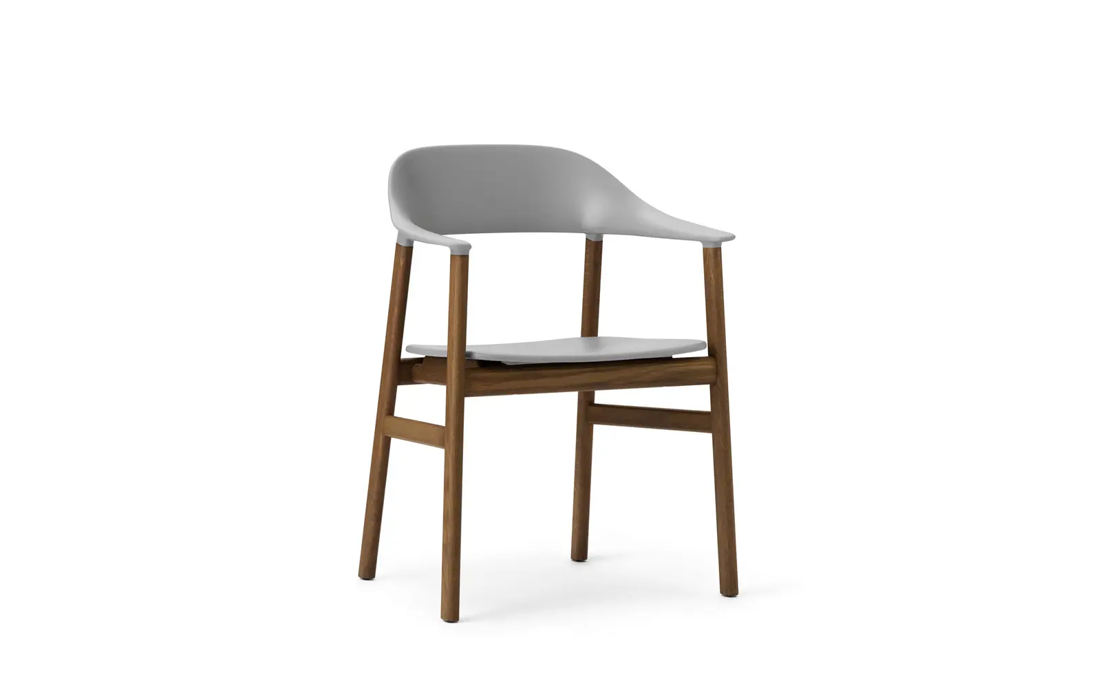 Normann Copenhagen Herit Lehnstuhl gebeizte Eiche grau