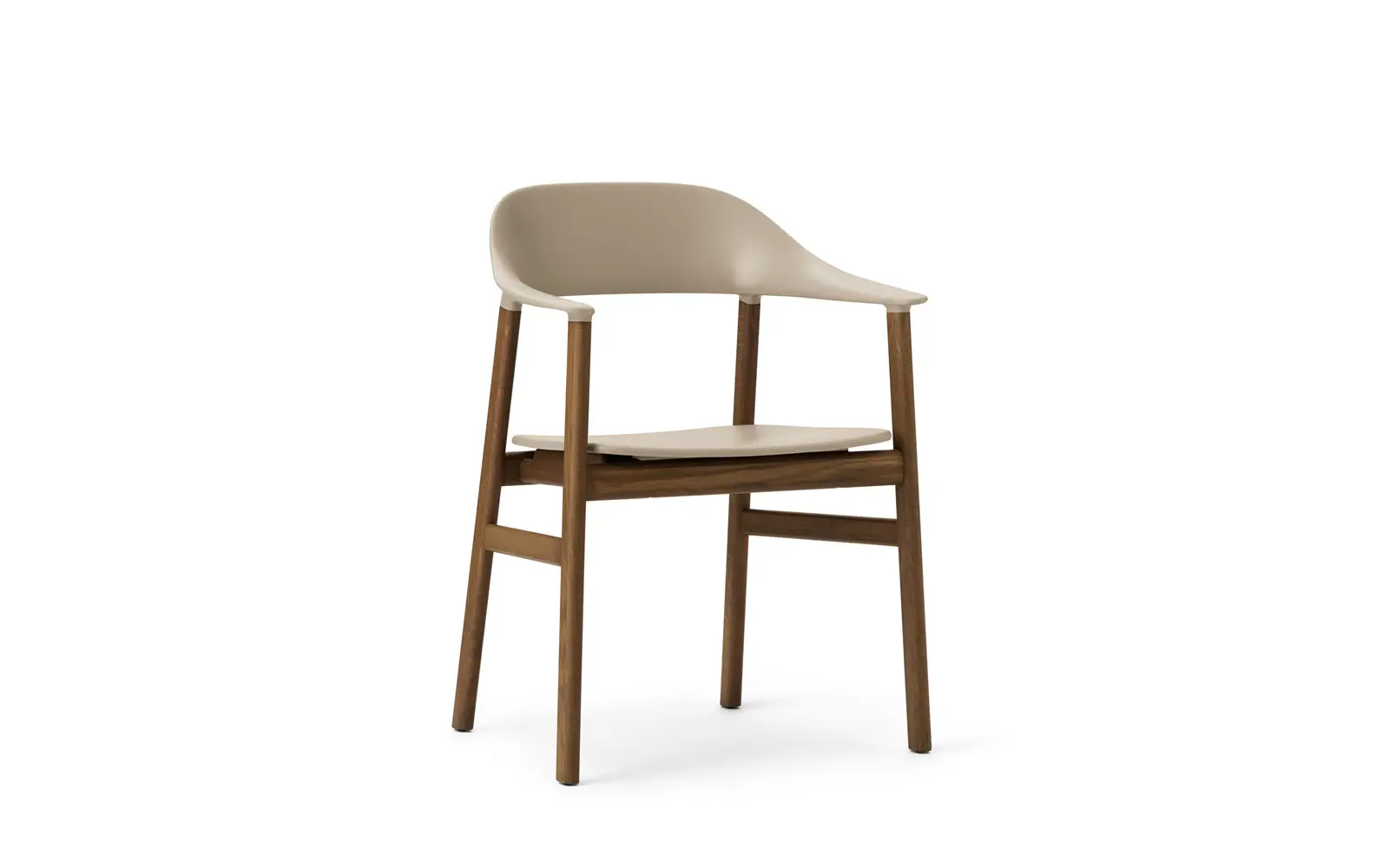 Normann Copenhagen Herit Lehnstuhl gebeizte Eiche sand
