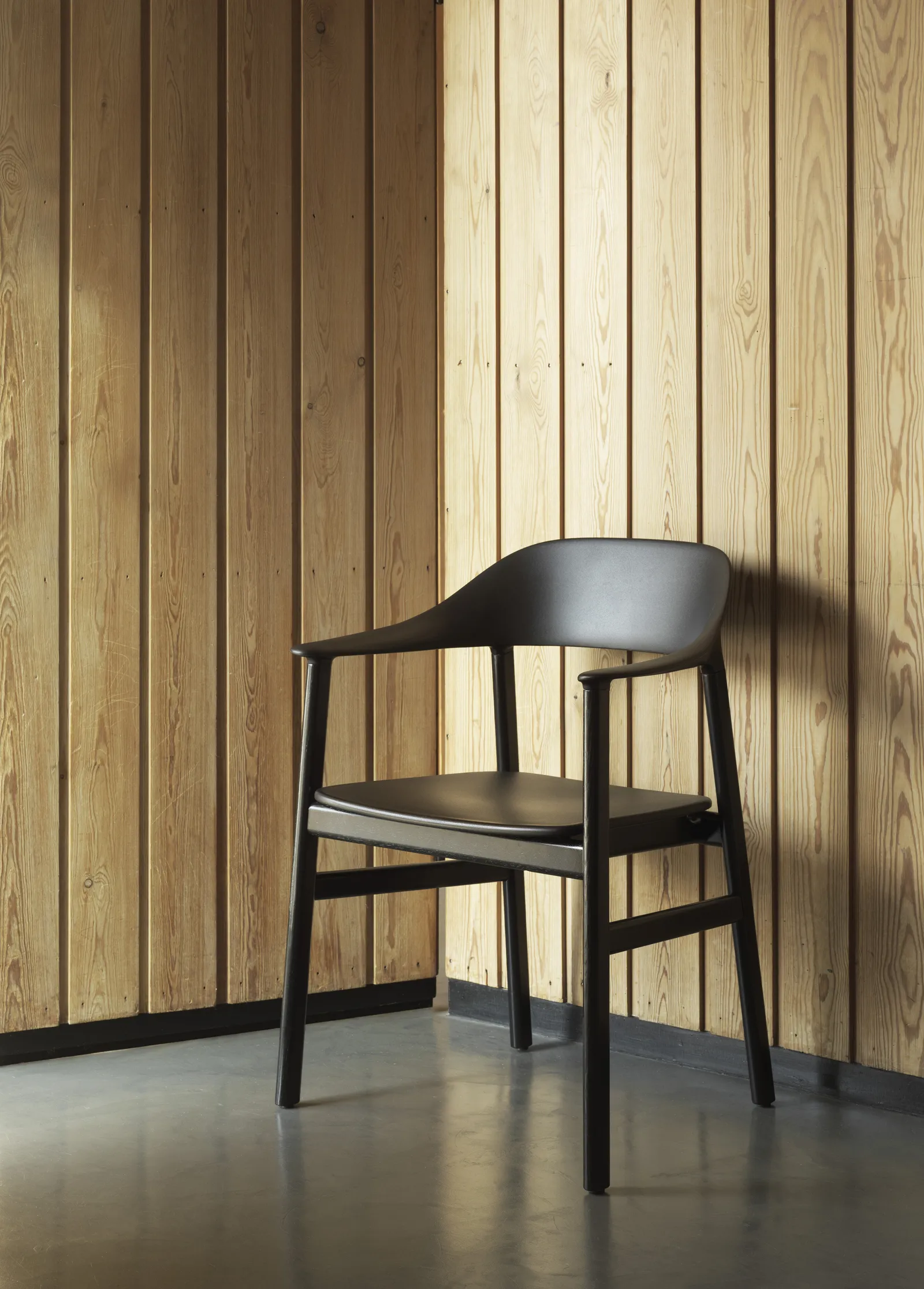 Normann Copenhagen Herit Lehnstuhl gebeizte Eiche sand – Bild 6