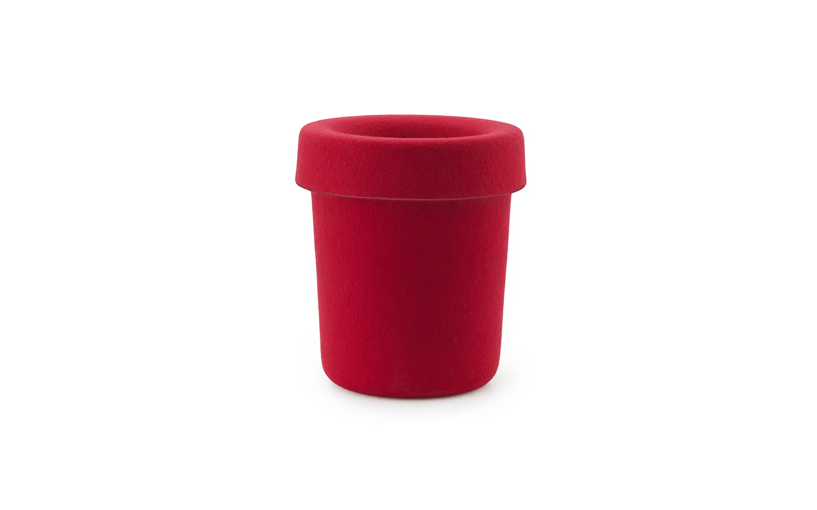 Normann Copenhagen Hide Office Bin Bright Red
