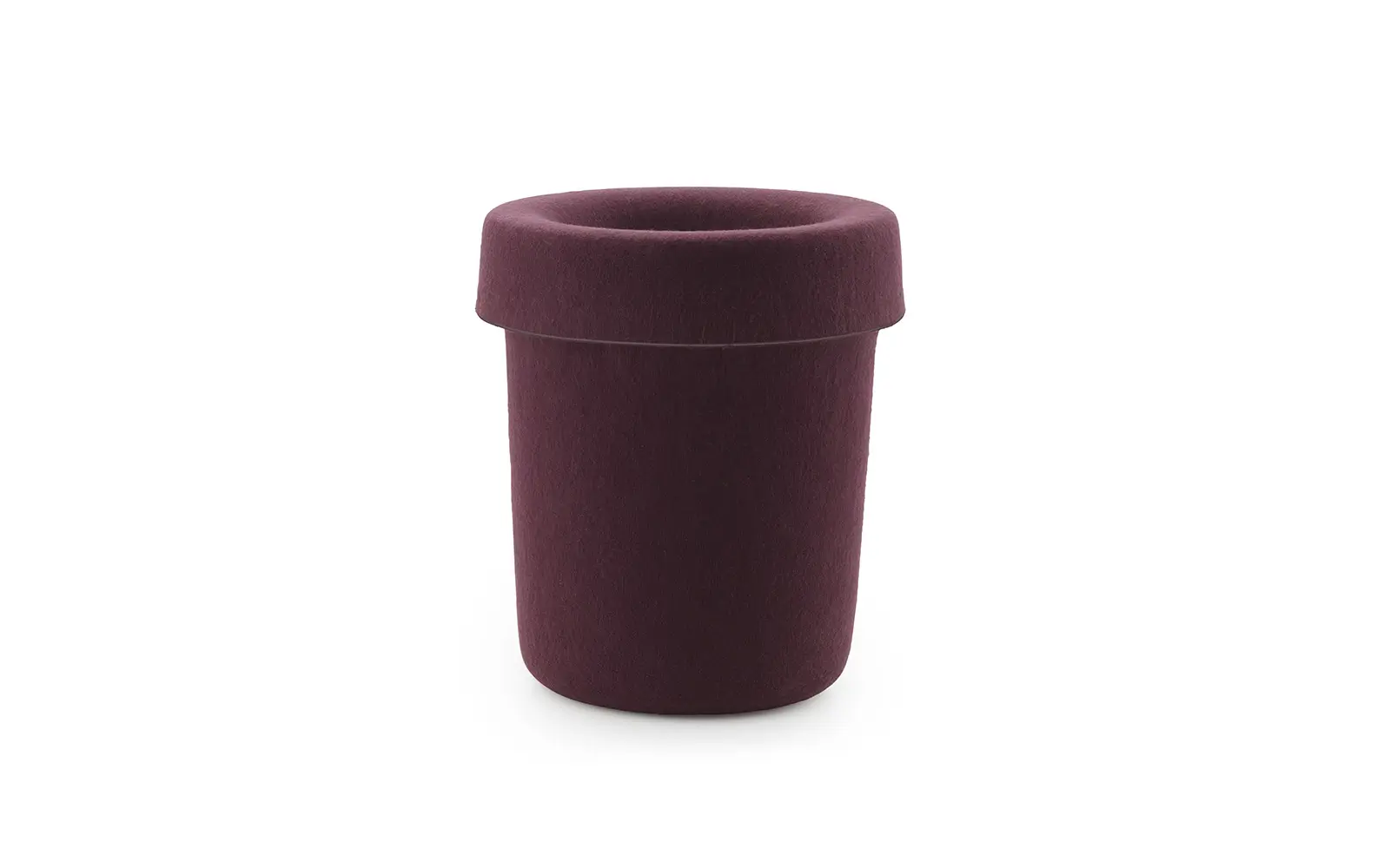 Normann Copenhagen Hide Papierkorb Burgund