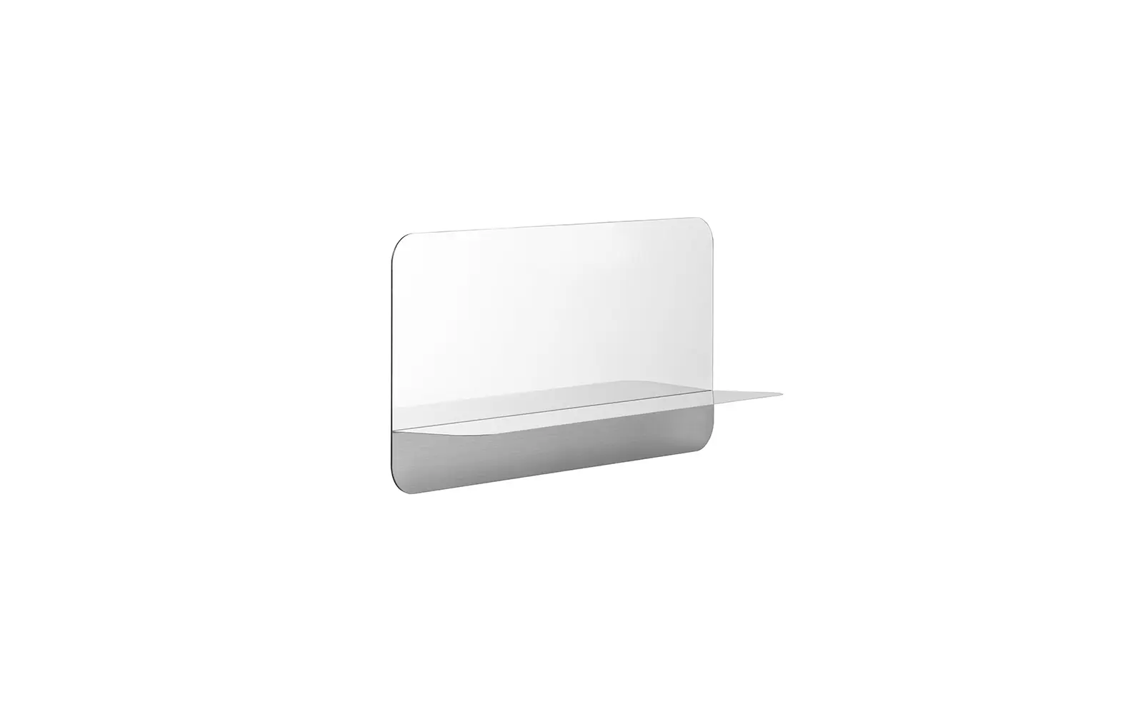 Normann Copenhagen Horizon Wandspiegel Horizontal edelstahl