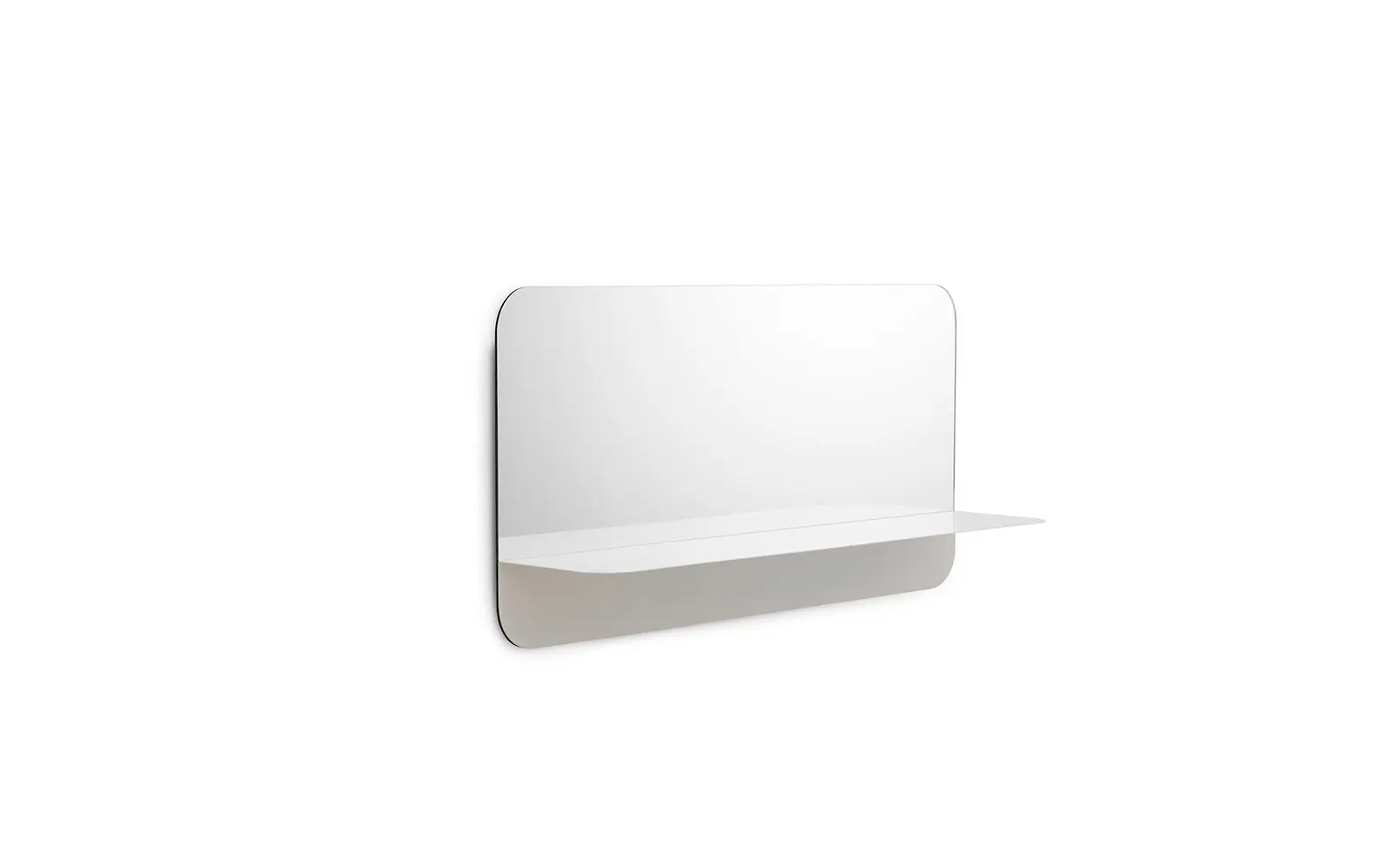 Normann Copenhagen Horizon Wandspiegel Horizontal weiß