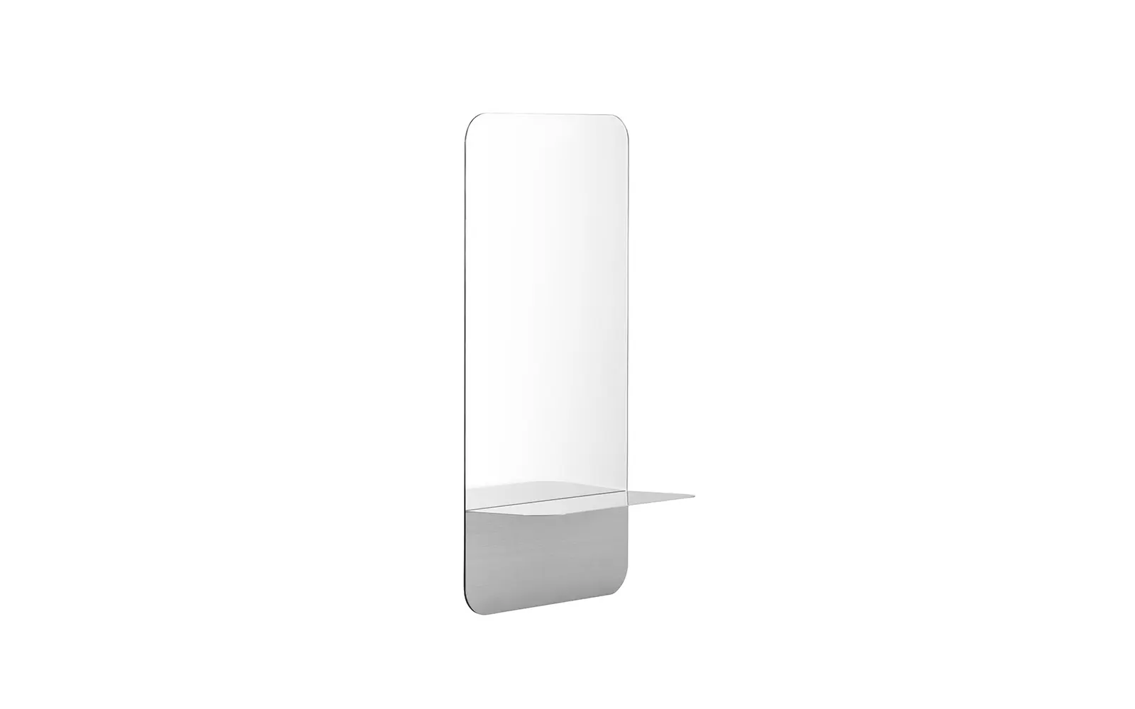 Normann Copenhagen Horizon Wandspiegel Vertikal edelstahl