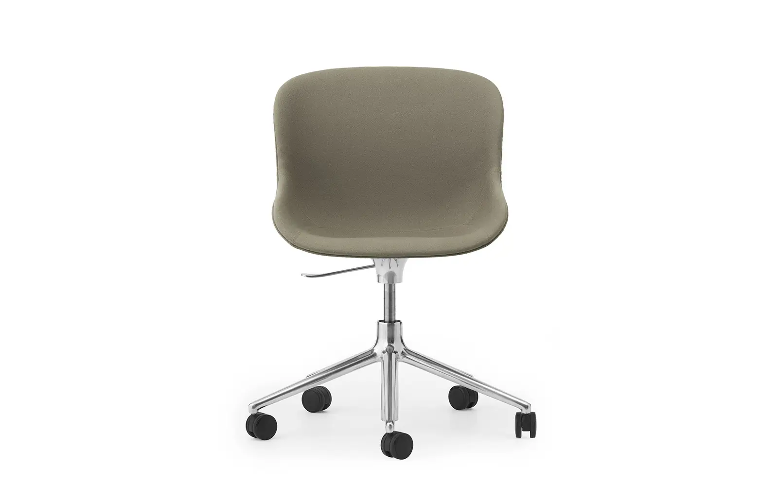 Normann Copenhagen Hyg Chair Swivel 5W Gaslift Full Upholstery aluminum Aquarius – Bild 2