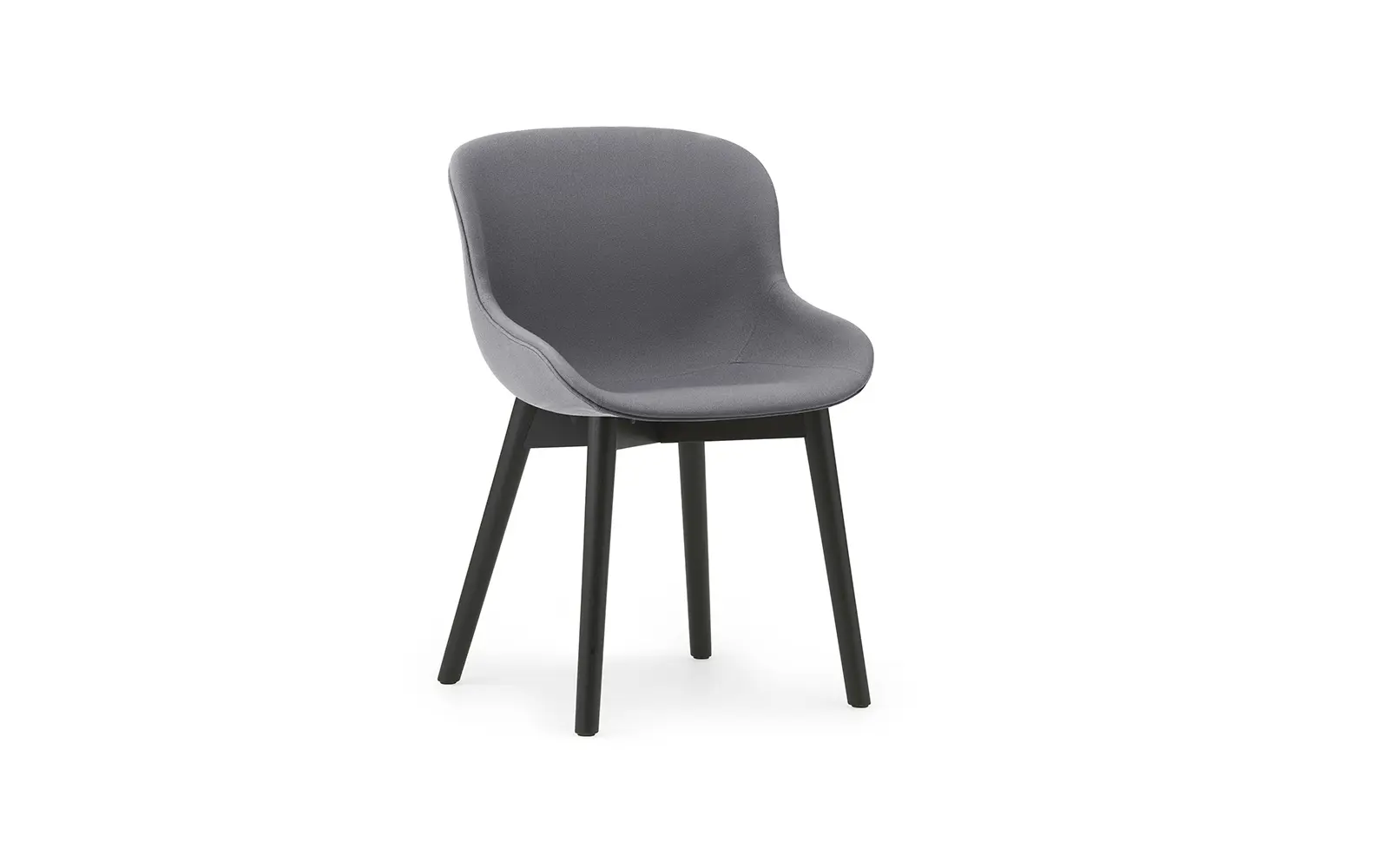 Normann Copenhagen Hyg Stuhl vollpolster schwarze Eiche Aquarius