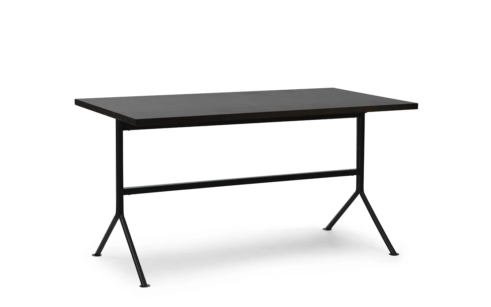 Normann Copenhagen Kip Desk Black Steel Dark Brown