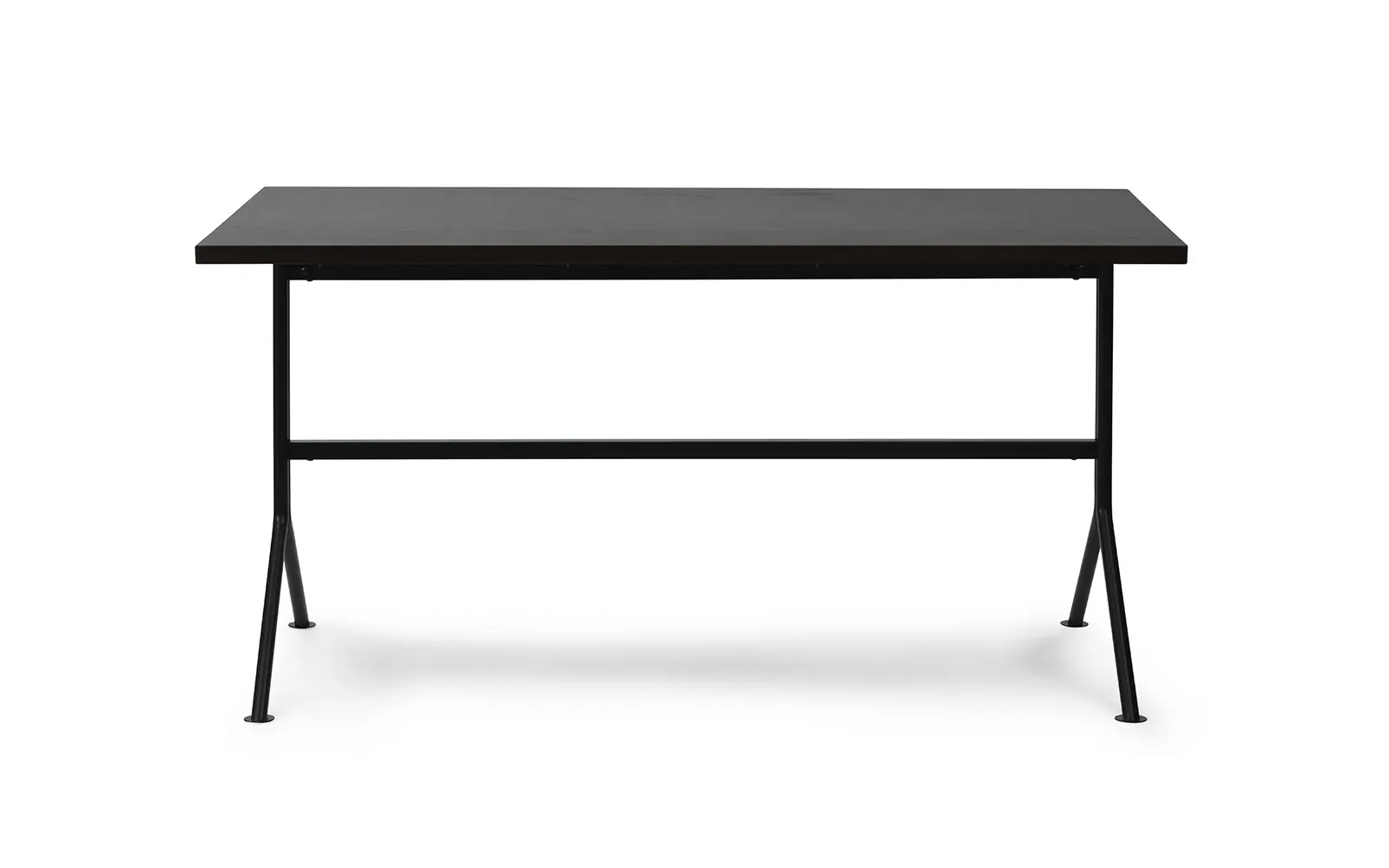 Normann Copenhagen Kip Schreibtisch Schwarz Stahl Dunkelbraun – Bild 2