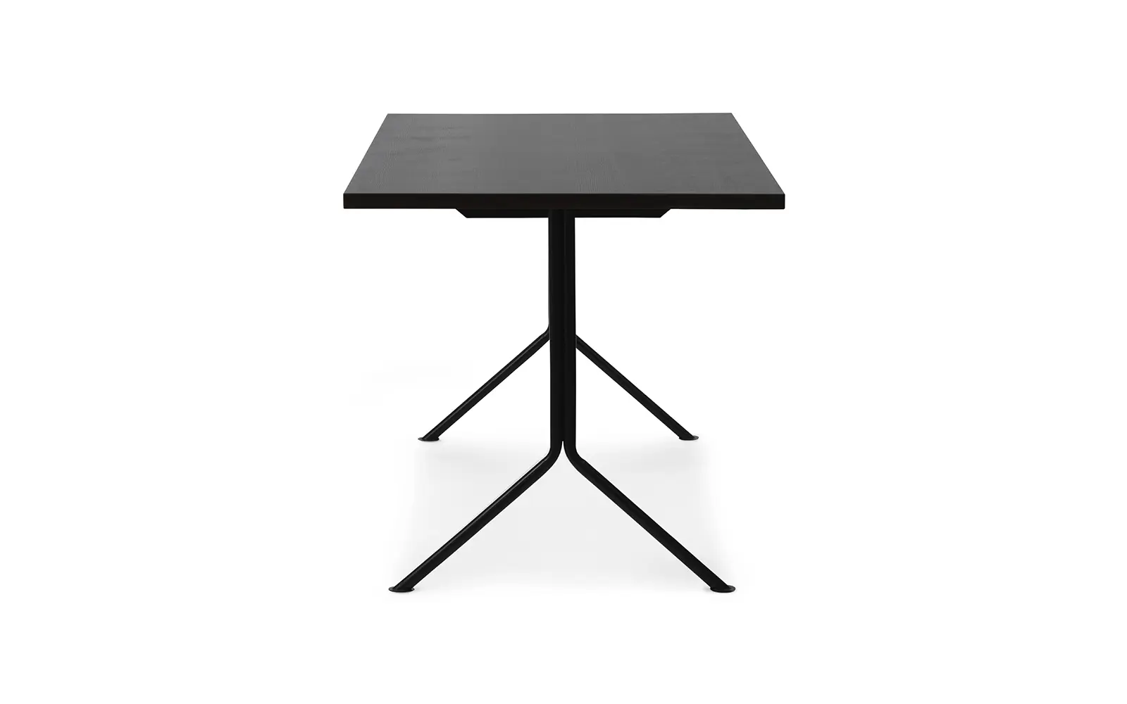 Normann Copenhagen Kip Schreibtisch Schwarz Stahl Dunkelbraun – Bild 3