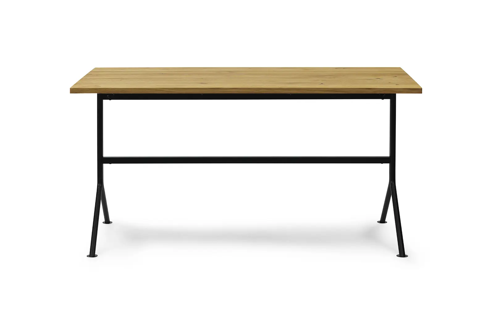 Normann Copenhagen Kip Schreibtisch Schwarz Stahl Eiche – Bild 2
