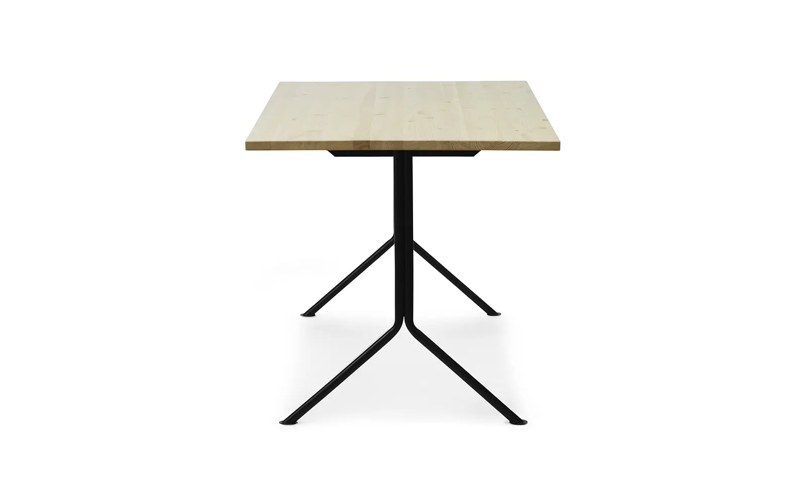 Normann Copenhagen Kip Schreibtisch Schwarz Stahl Kiefer – Bild 3