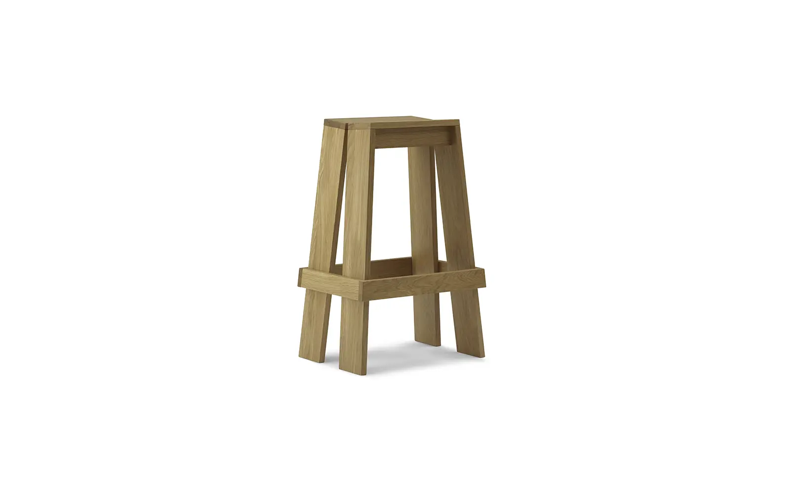 Normann Copenhagen Let Barstuhl 75 cm Eiche