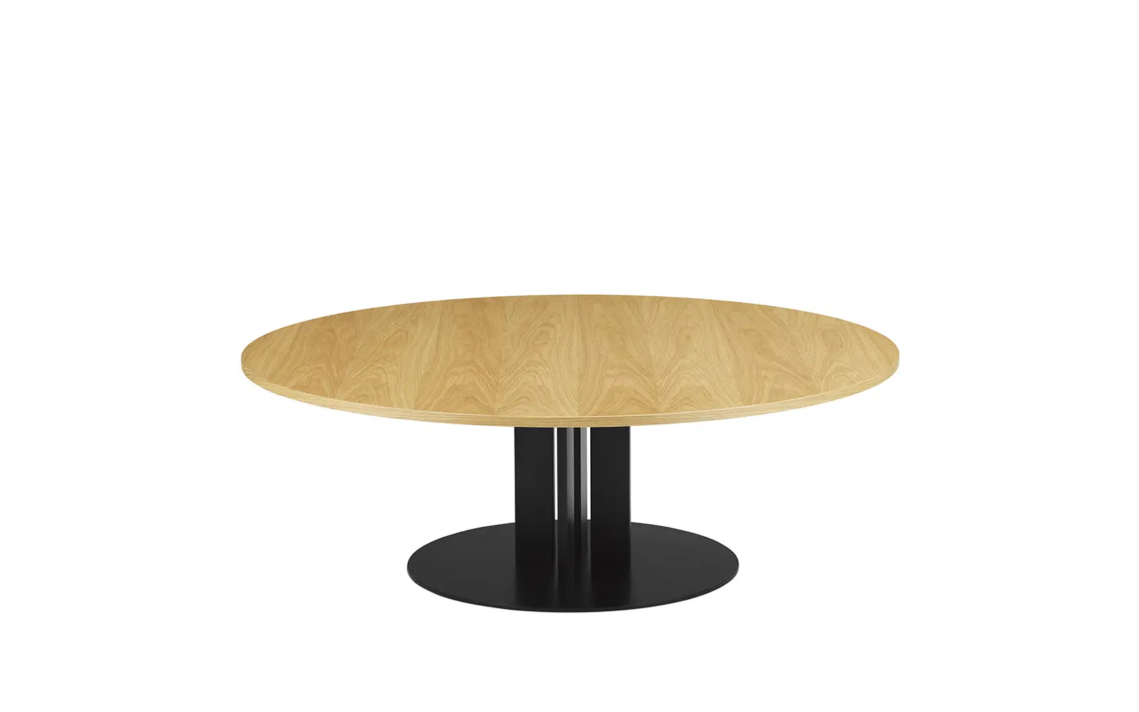 Normann Copenhagen Scala Couchtisch H40 Ø130 cm eiche