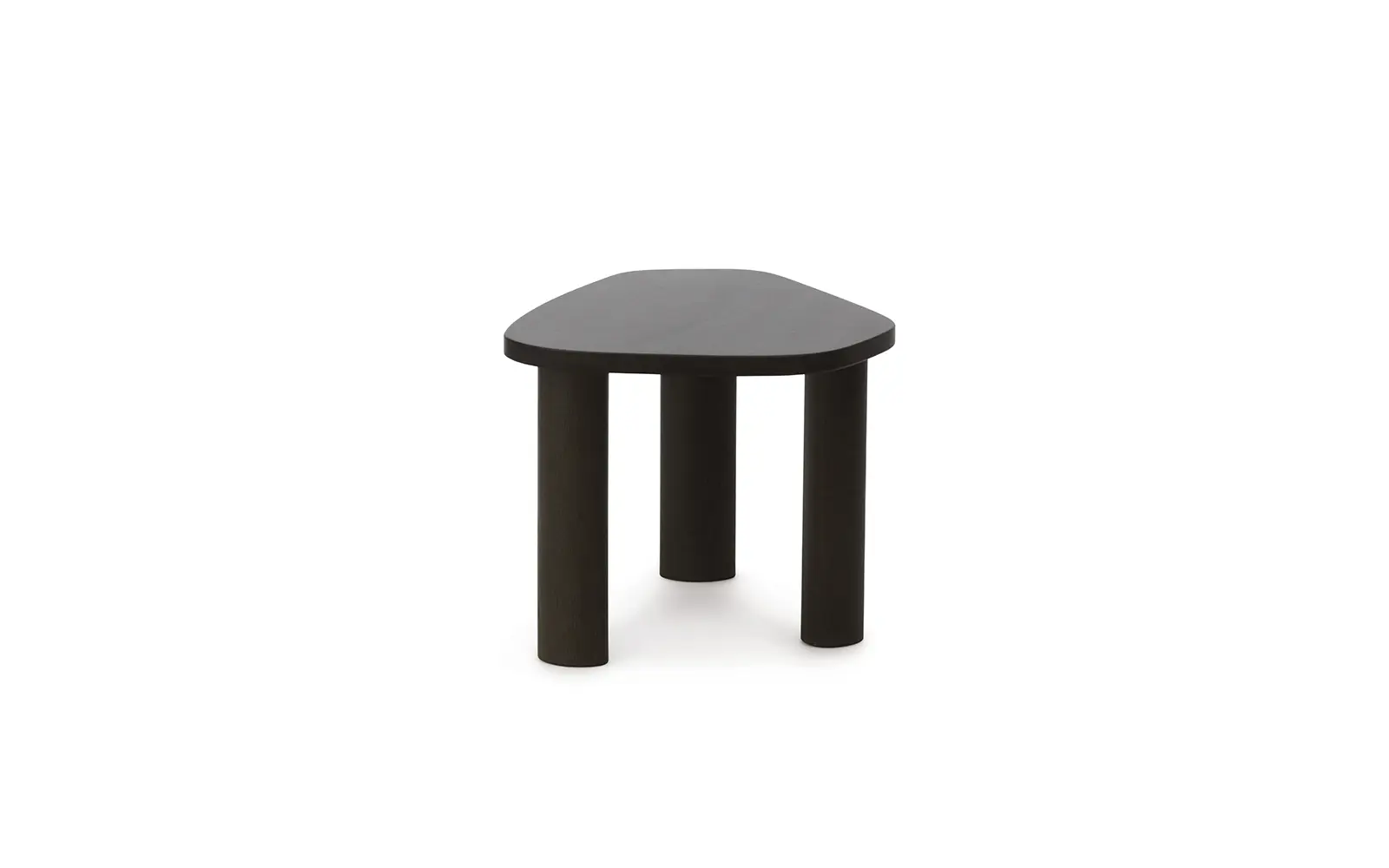 Normann Copenhagen Sculp Couchtisch Klein Braun Gebeiztes Eschenholz – Bild 2