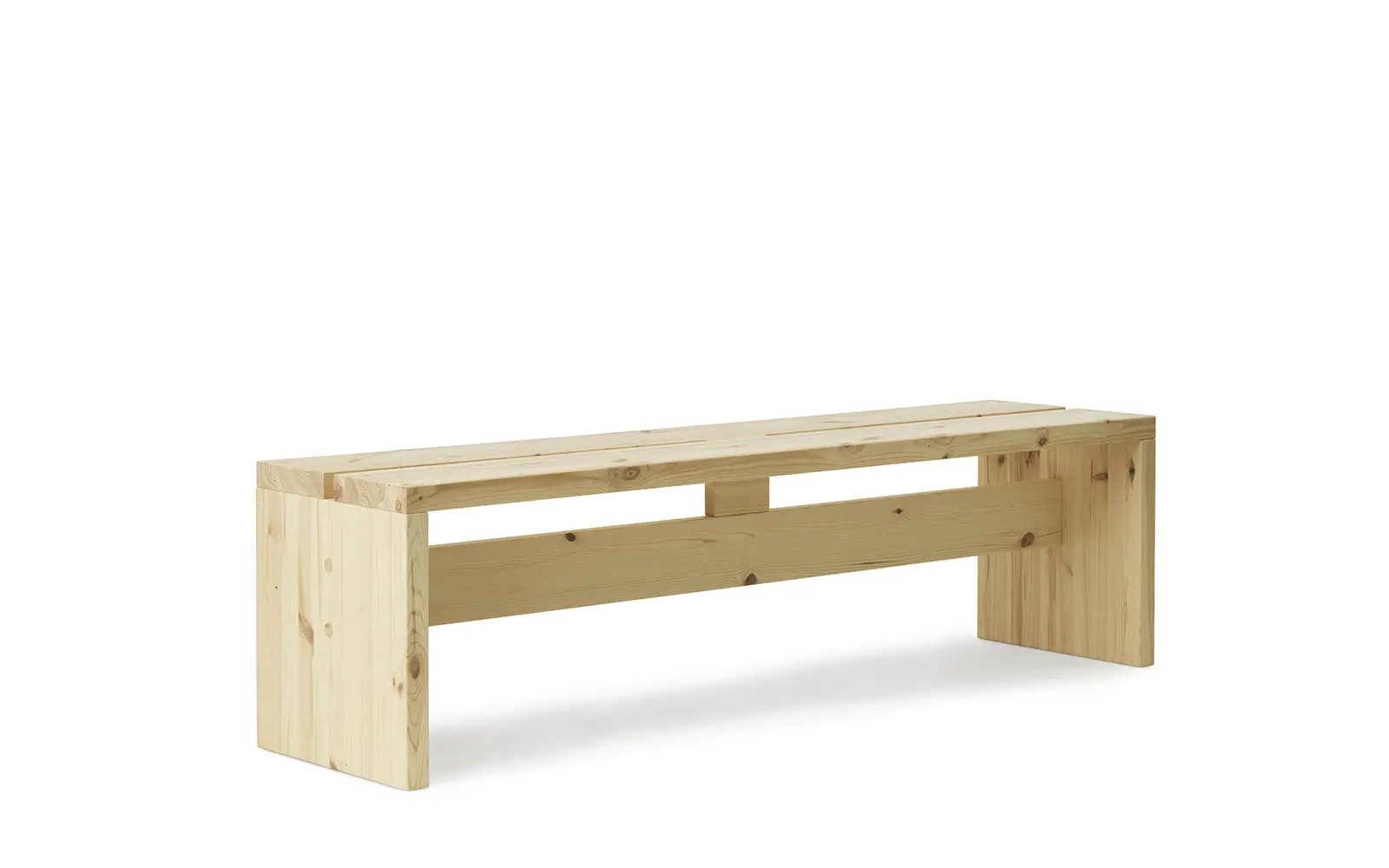 Normann Copenhagen Stretch Bank 160 cm Kiefer