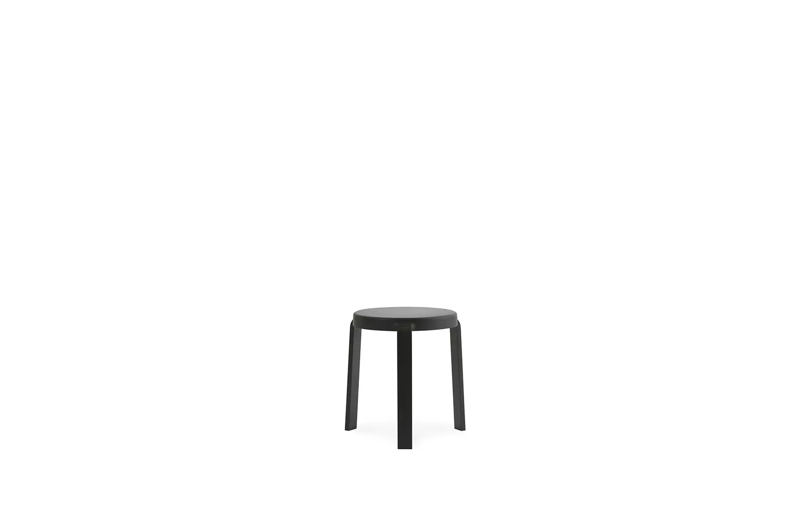 Normann Copenhagen Tap Stool Black oak/ Black – Bild 2