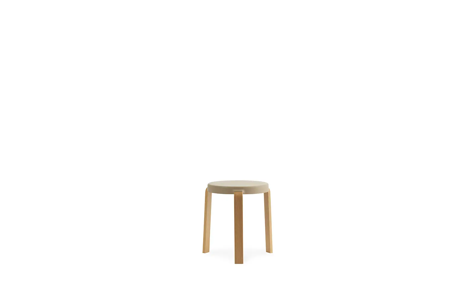 Normann Copenhagen Tap Stool Oak/ Sand – Bild 2