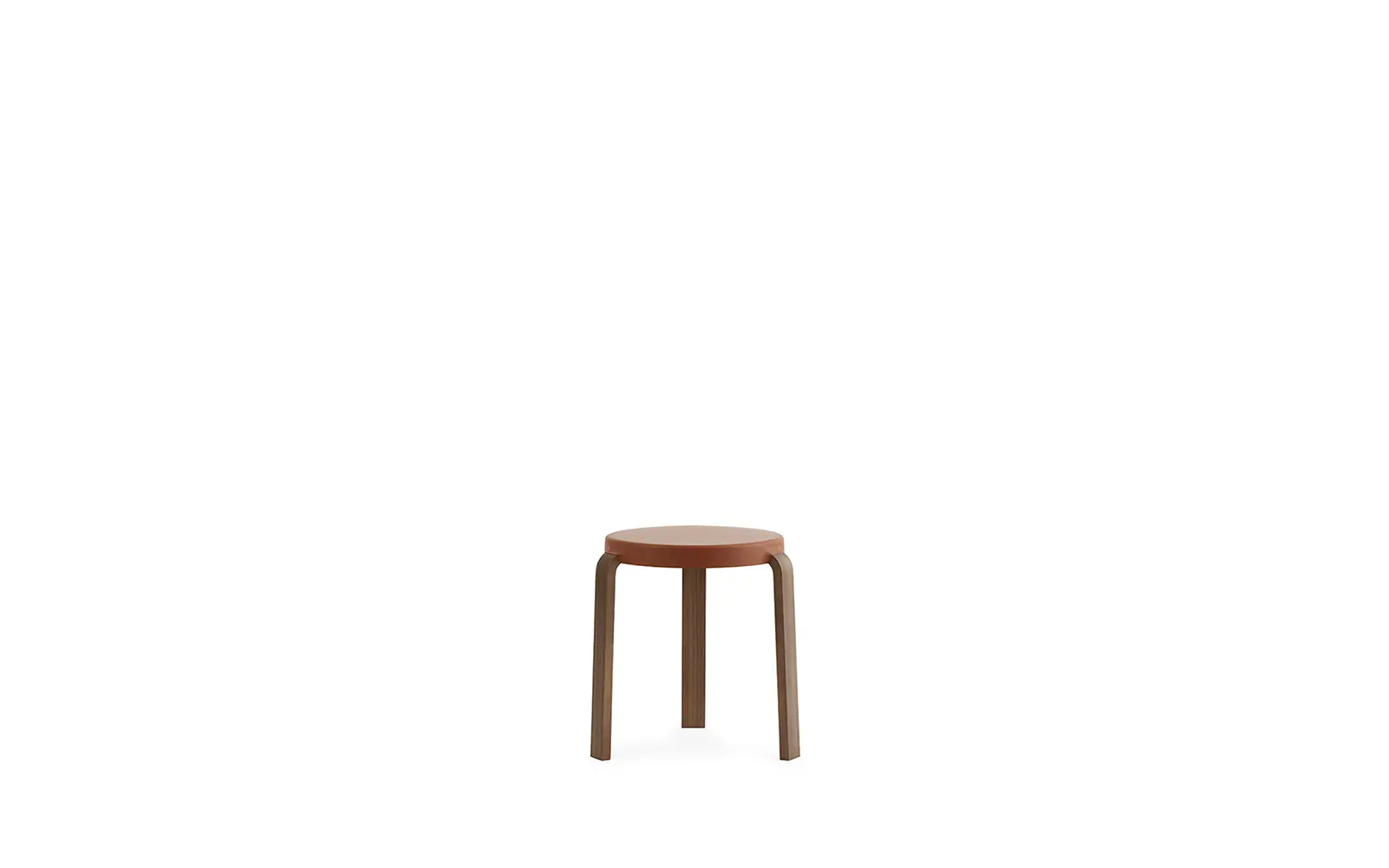 Normann Copenhagen Tap Stool Walnut/ Caramel