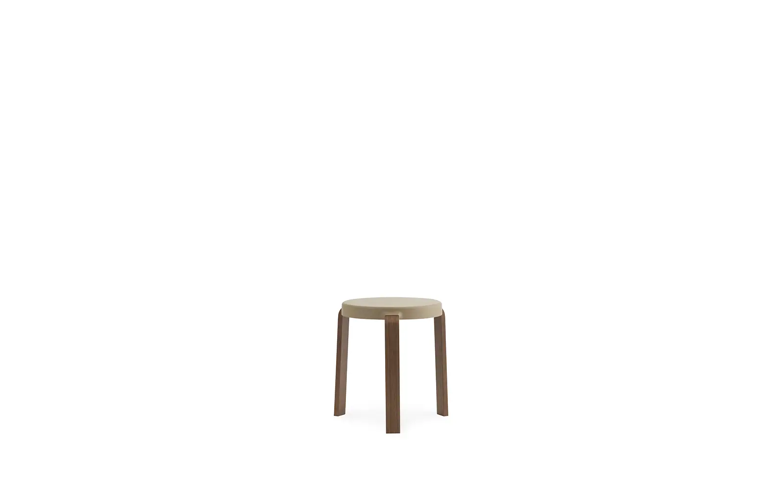 Normann Copenhagen Tap Stuhl Walnuss/ sand – Bild 2